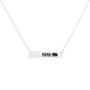 Mama bear necklace